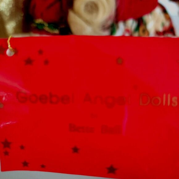 Goebel Heavenly Harmony Angel Doll Porcelain Musical Silent Night 16" 953/5000 - Picture 6 of 13